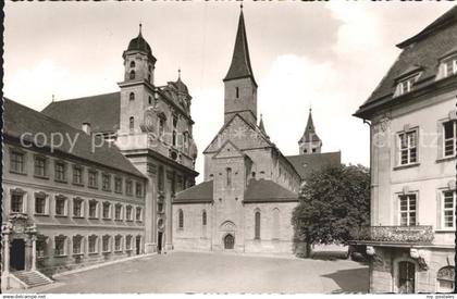 72062219 Ellwangen Jagst Gymnasium Ev Kirche und Stiftskirche Ellwangen