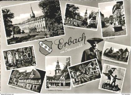 70103706 Erbach Odenwald Erbach Schloss Rathaus Kirche