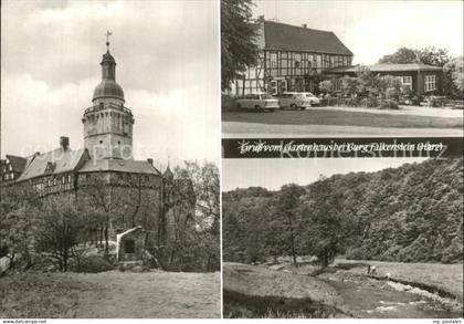 72448735 Falkenstein Vogtland Burg Falkenstein HOG Gartenhaus im Selketal Falken