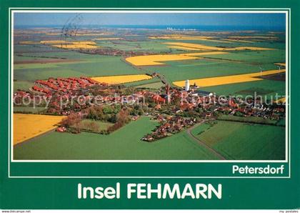 73321625 Petersdorf Fehmarn Fliegeraufnahme Petersdorf Fehmarn