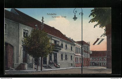 AK Fehrbellin, Blick in die Kurfürsten-Strasse