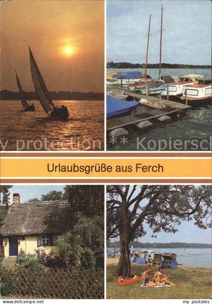 72132270 Ferch Schwielowsee altes Fischerhaus Hafen Ferch