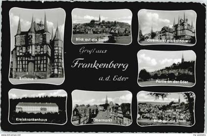 70027074 Frankenberg Eder Frankenberg Eder Obermarkt Rathaus *