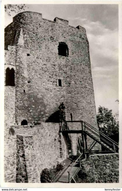 Frauenstein i. Erzgeb. Burgruine, Hinterer Hauptturm Dicker Märten