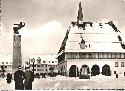 72063621 Freudenstadt Marktplatz Stadthaus Freudenstadt