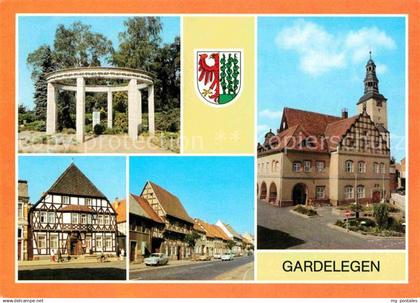 72767208 Gardelegen Grabmall Otto Reutters Rathaus HOG Deutsches Haus Sandstrass