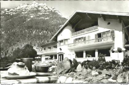 70079007 Garmisch-Partenkirchen Garmisch-Partenkirchen Gasthof Almhuette x 1968