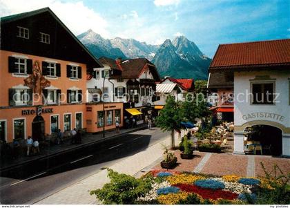 73121776 Garmisch-Partenkirchen Bahnhofstrasse Zugspitzmassiv Garmisch-Partenkir