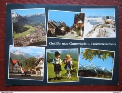 Garmisch-Partenkirchen - Mehrbildkarte "Grüße aus Garmisch-Partenkirchen"