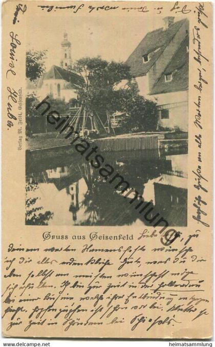 Geisenfeld - Verlag M. Felsl Geisenfeld gel. 1914