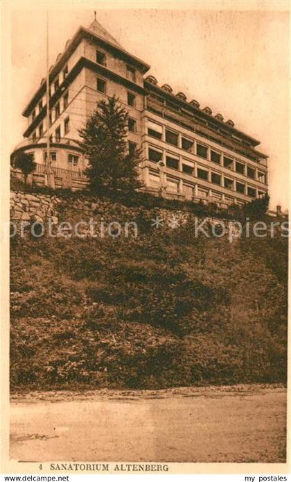 43085497 Altenberg Erzgebirge Sanatorium Altenberg