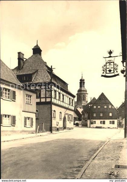 72040160 Geising Erzgebirge Strassenpartie Geising