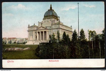 F0309 - Görlitz - Ruhmeshalle - Verlag J.B.S. Görlitz