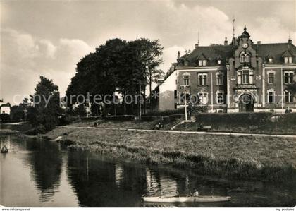 73071668 Grossenhain Sachsen Seeufer mit FDJ Haus Grossenhain Sachsen