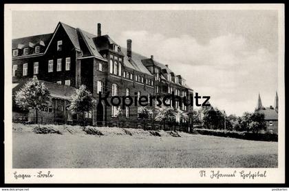 ALTE POSTKARTE HAGEN BOELE ST. JOHANNES HOSPITAL Krankenhaus hopital Ansichtskarte AK cpa postcard