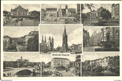 70095340 Halle Saale Halle Saale  ungelaufen ca. 1920