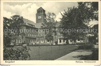 71570558 Bergedorf Hamburg Rathaus (Hinteransicht) Bergedorf