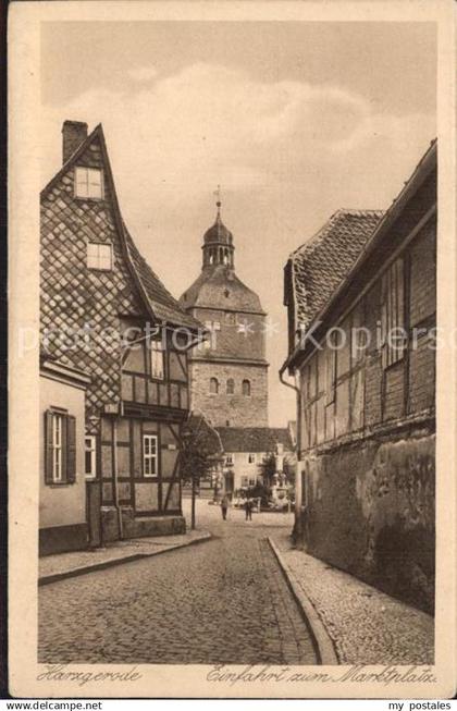 Harzgerode Marktplatz