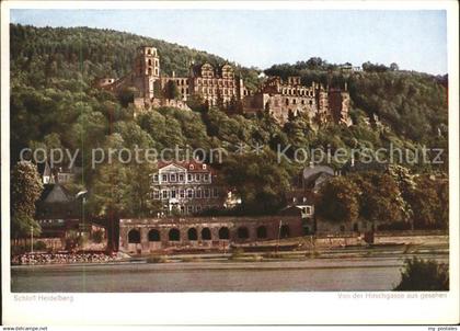 71628975 Heidelberg Neckar Schloss Heidelberg