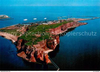 73008404 Helgoland Fliegeraufnahme Helgoland