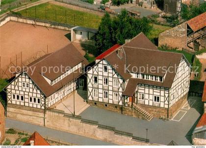 73667312 Berndorf Twistetal Schullandheim Fachwerkhaus Fliegeraufnahme Berndorf