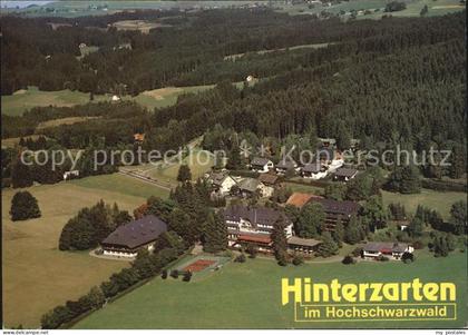 72499510 Hinterzarten Fliegeraufnahme Hinterzarten