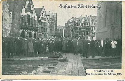 11705 - Ansichtskarten VINTAGE POSTCARD - Deutschland GERMANY - Frankfurt  HOCHWASSER 1909