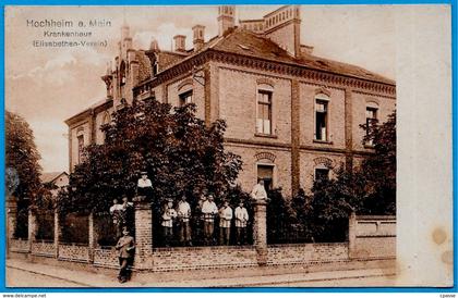 CPA AK Allemagne Hesse HOCHHEIM a. Main - Krankenhaus (Elisabethen-Verein)