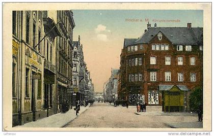 allemagne -ref 449- hochst  - carte bon etat -