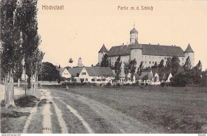 Höchstädt (Donau) - Partie mit Schloß gel.1913