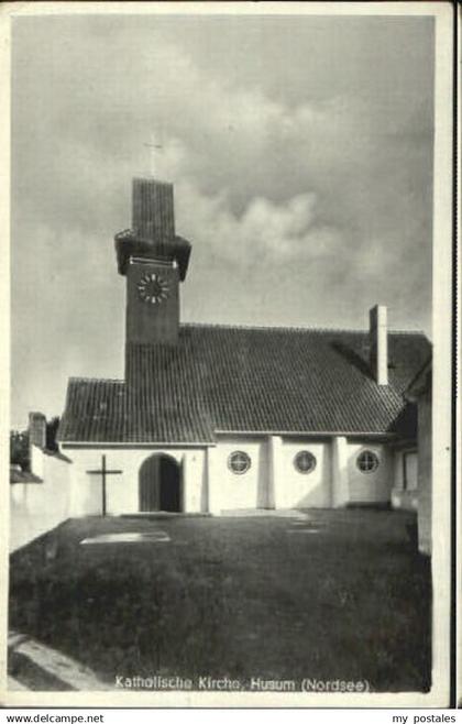 70118961 Husum Nordfriesland Husum Kirche x 1939