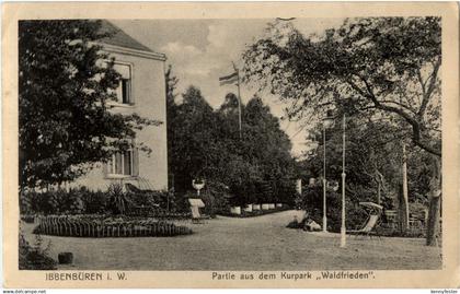 Ibbenbüren - Partie aus dem Kurpark Waldfrieden