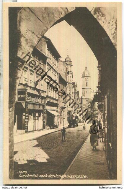 Jena - Johannisstrasse - Verlag Buchbinder-Innung Jena