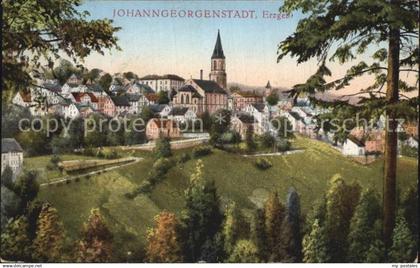 42583573 Johanngeorgenstadt Teilansicht Kirche Johanngeorgenstadt