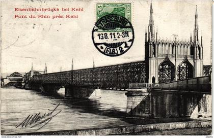 CPA AK Kehl Pont du Rhin pres Kehl GERMANY (936224)