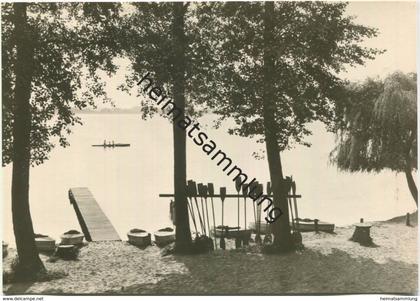 Klausdorf - Bootsverleih am Mellensee - Foto-AK Grossformat - Verlag VEB Bild und Heimat Reichenbach