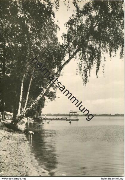 Klausdorf - Strandbad am Mellensee - Foto-AK Grossformat - Verlag VEB Bild und Heimat Reichenbach