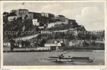 42552260 Koblenz Rhein Festung Ehrenbreitstein Koblenz