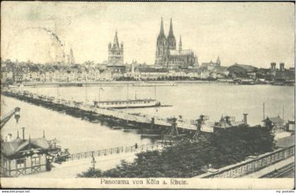 70104567 Koeln Rhein Koeln  x 1906 Koeln Rhein