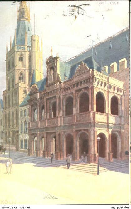 70104576 Koeln Rhein Koeln Rathaus x 1921 Koeln Rhein