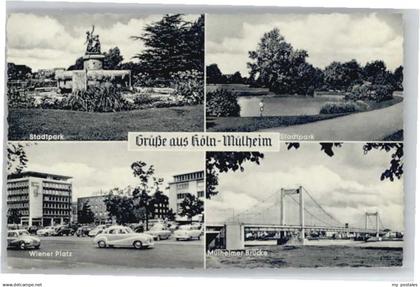 70657208 Muelheim Koeln Muelheim Koeln Wiener Platz Muelheimer Bruecke * Koeln M