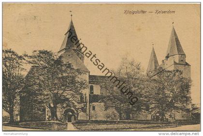 Königslutter - Kaiserdom - Graph. Verl. Anst. GmbH Dresden gel. 1922