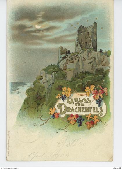 ALLEMAGNE - KÖNIGSWINTER -  Gruss vom DRACHENFELS (1904)