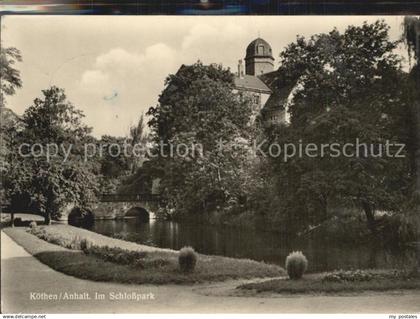 Koethen Anhalt Schloßpark