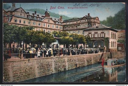 AK Bad Ems, Kurgarten-Konzert