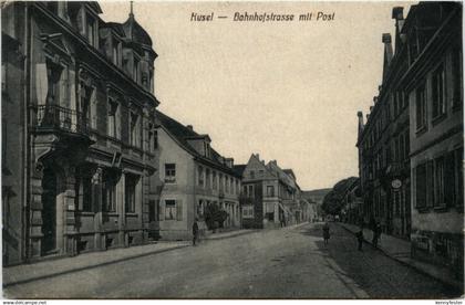 Kusel - Bahnhofstrasse mit Post