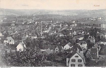 Kusel - Panorama gel.1917 Feldpost S.B. B.V.L.Kusel