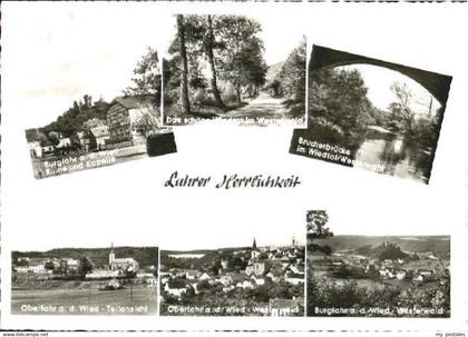 70100305 Lahr Schwarzwald Lahr Burg Ruine Kapelle Bruecke x 1964