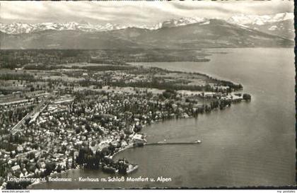 70085687 Langenargen Bodensee Langenargen Schloss Fliegeraufnahme