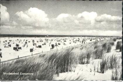 70081088 Langeoog Nordseebad Langeoog  x 1958 Langeoog